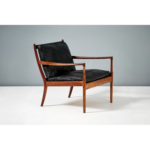 Chaise Ib Kofod-Larsen en palissandre 1958