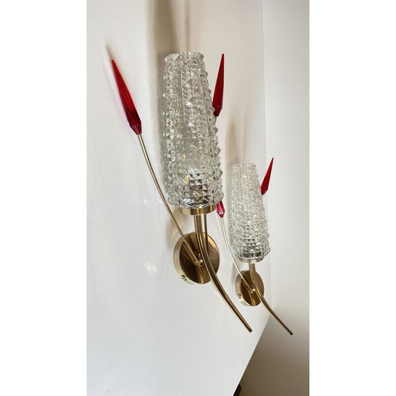 Image 1 of Paire d'appliques vintage, 1960