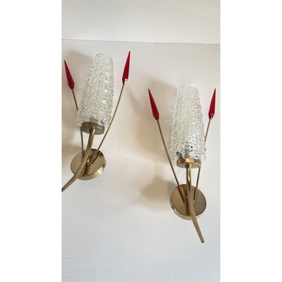 Image 1 of Paire d'appliques vintage, 1960