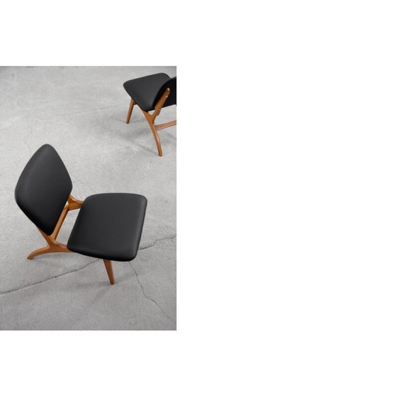 Image 1 of Paire de fauteuils suédois Jylland du milieu du siècle par Jio Möbler, 1953