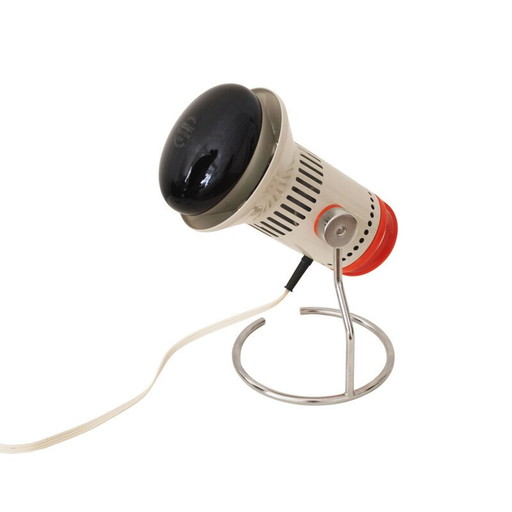 Lampe de table vintage Infra par l'usine Chirana, Tchécoslovaquie 1984