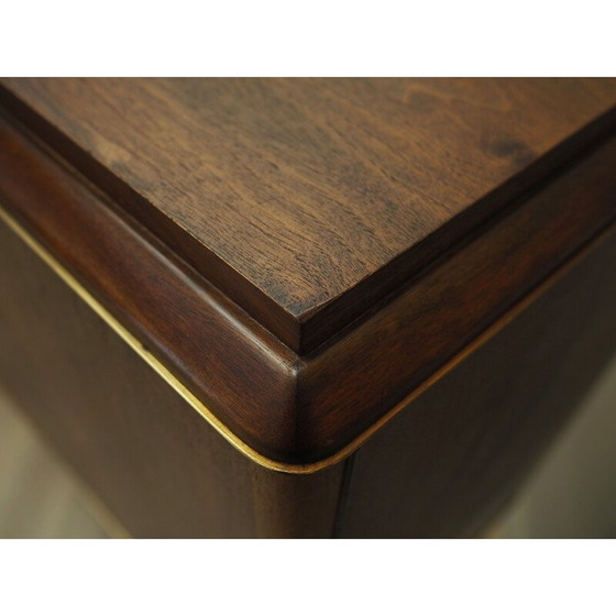 Image 1 of Buffet haut vintage en noyer, Danemark années 1960