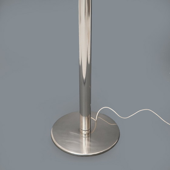 Image 1 of Lampadaire en métal chromé et verre par Luci, 1970S