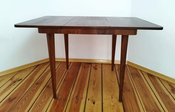 Image 1 of Table à rallonge tchécoslovaque par J. Halabala pour Jitona, 1950S