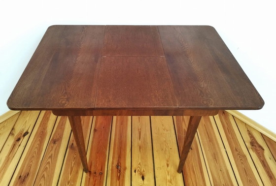 Image 1 of Table à rallonge tchécoslovaque par J. Halabala pour Jitona, 1950S