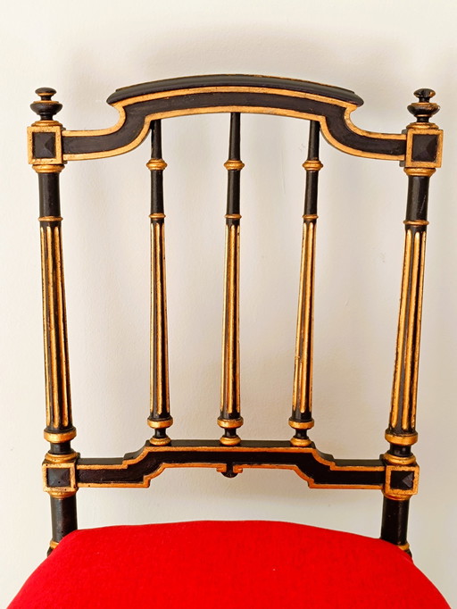 Paire De Chaises Napoléon Iii