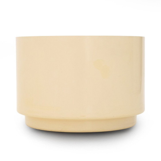 Image 1 of Porte-vase cylindrique vintage en plastique par Anna Castelli pour Kartell, 1970