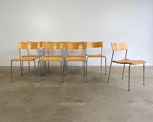 8X Lammhults Campus Vintage Dining Chair