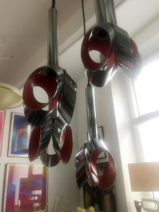 Image 1 of Suspension Cascade Vintage • Massive • Space Age