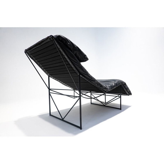 Image 1 of Chaise longue vintage par Paolo Passerini pour Uvet, Italie 1985