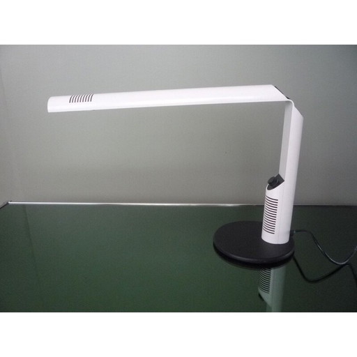 Lampe de bureau vintage en plastique et acier par G.Frattini
