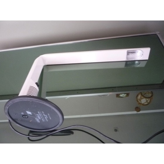 Image 1 of Lampe de bureau vintage en plastique et acier par G.Frattini