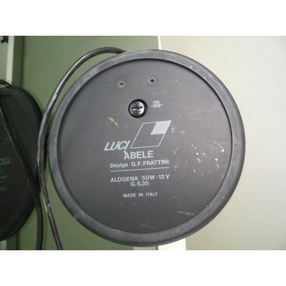 Image 1 of Lampe de bureau vintage en plastique et acier par G.Frattini
