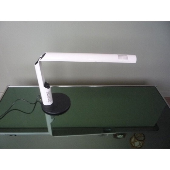 Image 1 of Lampe de bureau vintage en plastique et acier par G.Frattini