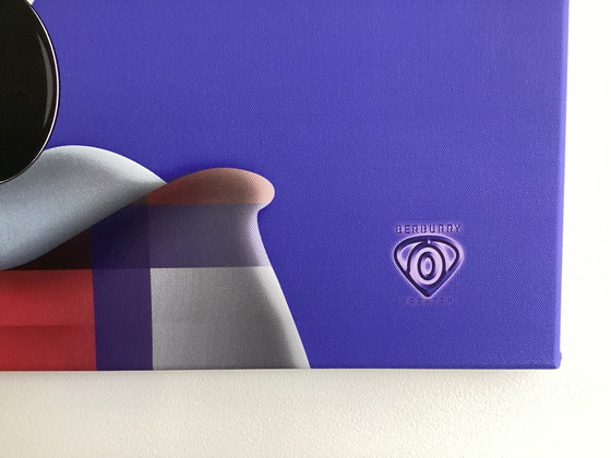 Image 1 of Jack Vissers - Offset sur toile - Berburry