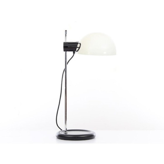 Image 1 of Harvey Guzzini lampe de bureau italienne vintage réglable en hauteur, 1960
