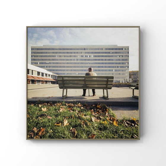 Image 1 of 1X Homme à côté du moderniste, 1965 | Architecture minimaliste