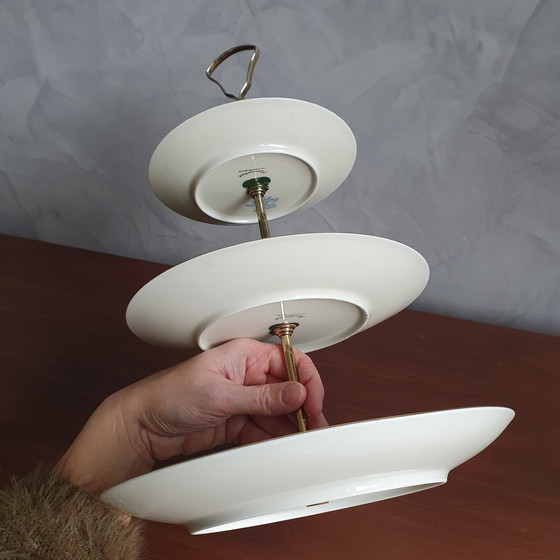 Image 1 of Bol de service de Bavière Waldershof avec or 22 carats des années 1960