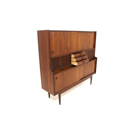 Image 1 of Buffet vintage en teck "UM 14" par Johannes Andersen pour Uldum Møbelfabrik, Danemark 1960