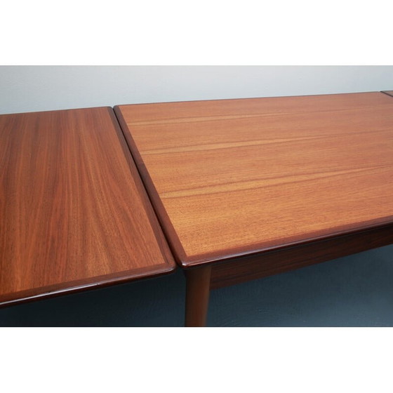 Image 1 of Table vintage en palissandre et hêtre, Danemark années 1960