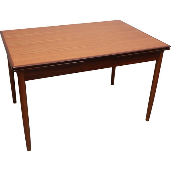 Image 1 of Table vintage en palissandre et hêtre, Danemark années 1960