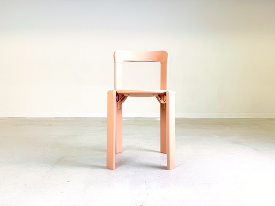 Image 1 of Lot de 2 chaises vintage Beigerot Bruno Rey Kusch & Co 1970Er Design Neu Lackiert