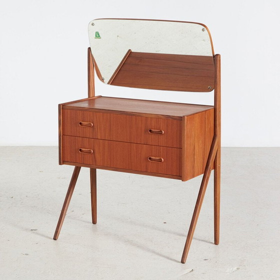 Image 1 of Coiffeuse vintage en teck, 1960