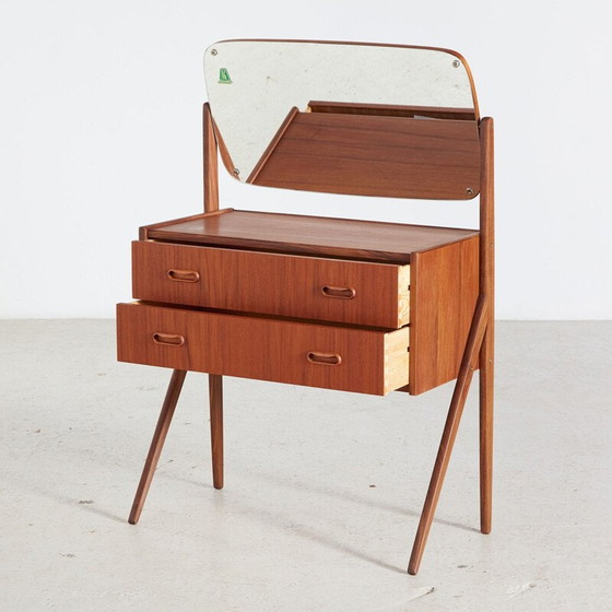 Image 1 of Coiffeuse vintage en teck, 1960
