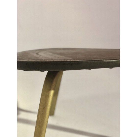 Image 1 of Table basse vintage en bois cintré pour Steiner
