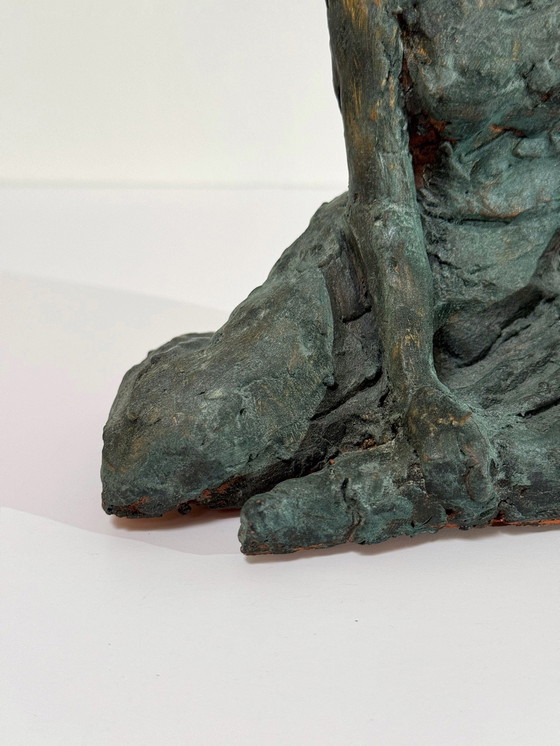 Image 1 of Sculpture en terre cuite - Une femme - Yolande Ide (1931)