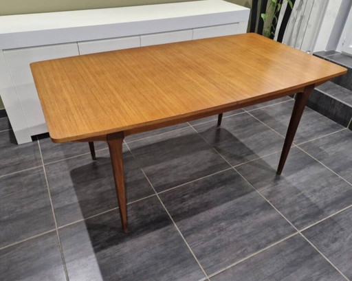 Table Extensible Scandinave En Teck, Années 1970