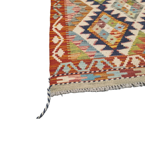 Image 1 of Afghan vintage en laine Kelim 79X119