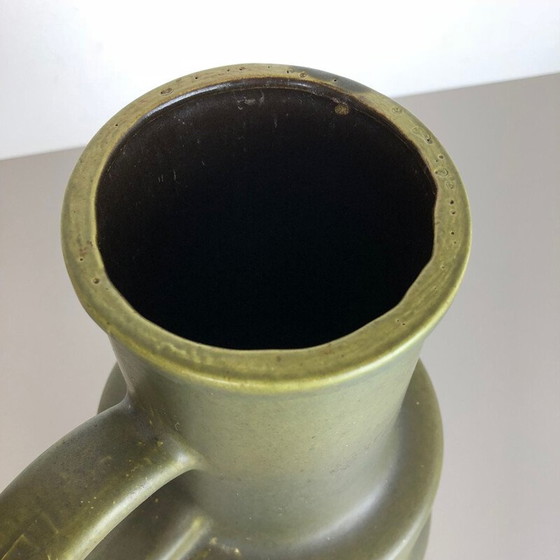 Image 1 of Grand vase vert vintage de Scheurich, Allemagne, années 1970