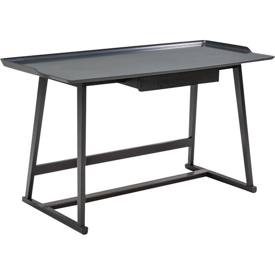 Image 1 of Bureau vintage Recipio '14 noir par Antonio Citterio pour B and B Italia Maxalto