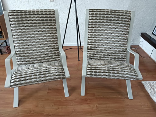 2 chaises Fritz Hansen de 1982