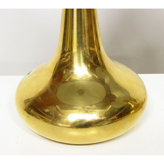 Image 1 of Paire de lampes de table dorées vintage "Orient" par Jo Hammerborg pour Fog and Morup, 1975