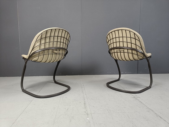 Image 1 of Chaises de salle à manger Gastone Rinaldi 'Pascale', 1970S - Lot de 5
