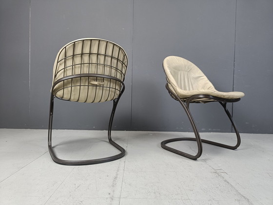 Image 1 of Chaises de salle à manger Gastone Rinaldi 'Pascale', 1970S - Lot de 5