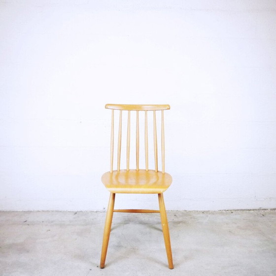 Image 1 of Ensemble de 3 chaises vintage par Pinnstolar