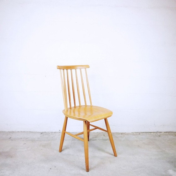 Image 1 of Ensemble de 3 chaises vintage par Pinnstolar