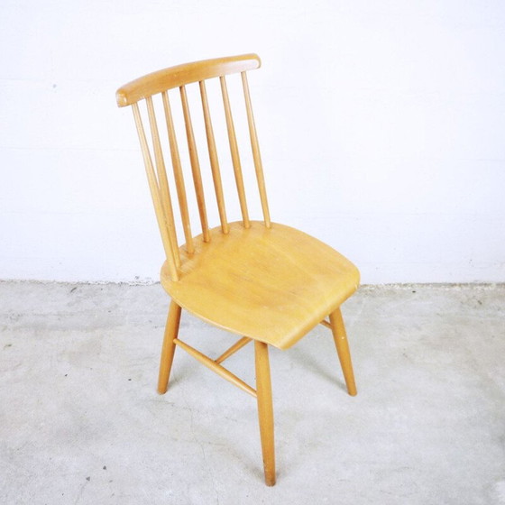 Image 1 of Ensemble de 3 chaises vintage par Pinnstolar