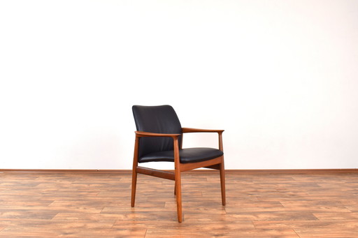 Fauteuil en teck danois du Mid Century par Grete Jalk pour Glostrup, années 1960.