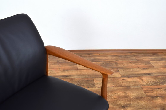 Image 1 of Fauteuil en teck danois du Mid Century par Grete Jalk pour Glostrup, années 1960.