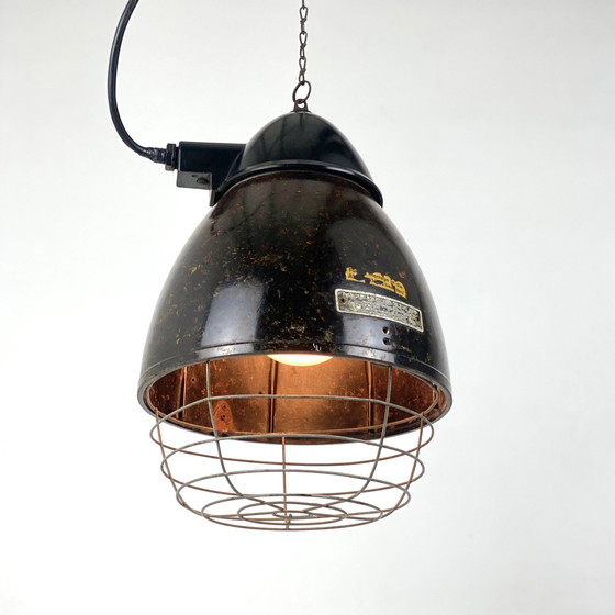 Image 1 of Lampe Suspension Vintage En Bakélite - Lbl, Kandem