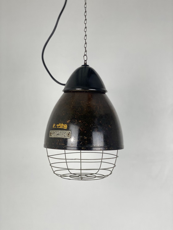 Image 1 of Lampe Suspension Vintage En Bakélite - Lbl, Kandem
