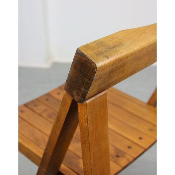 Image 1 of Chaise pliante vintage Trieste par Aldo Jacober