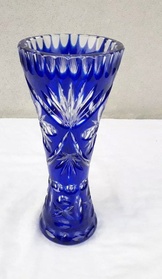 Image 1 of Vase En Cristal De Pologne, Modèle "Anita"