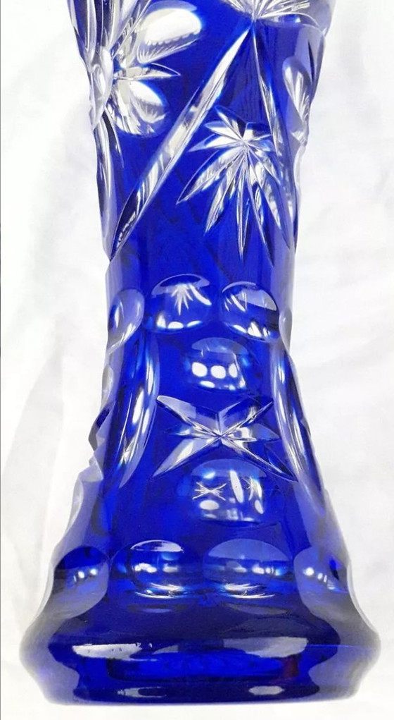 Image 1 of Vase En Cristal De Pologne, Modèle "Anita"