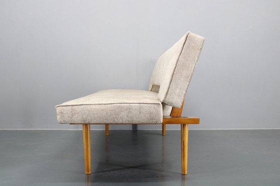 Image 1 of 1960S Miroslav Navratil Convertible Restored Daybed Sofa, Czechoslovakia