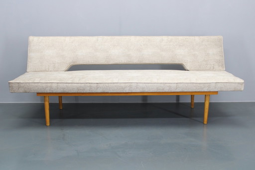 1960S Miroslav Navratil Convertible Restored Daybed Sofa, Czechoslovakia